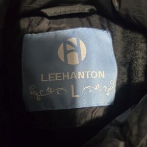 Women's Black Puffer Jacket LeeHanton